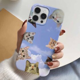 Müzikal Panda  Tasarımlı Silikon Telefon Kılıfı