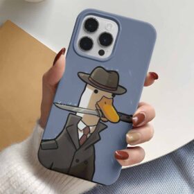 Suikazcı Kaz Tasarımlı Silikon Telefon Kılıfı