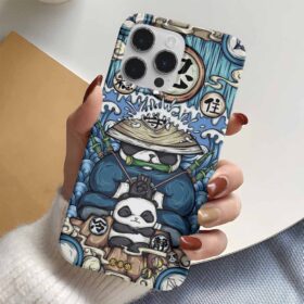 Kung Fu Panda Tasarımlı Silikon Telefon Kılıfı