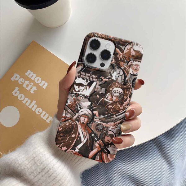 One Piece Kılıç Ustası Baskılı Tasarımlı Silikon Telefon Kılıfı