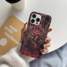 One Piece Demir Taht Baskılı Tasarımlı Silikon Telefon Kılıfı
