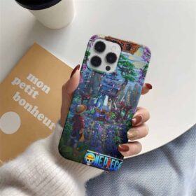 One Piece Harikalar Diyarı Baskılı Tasarımlı Silikon Telefon Kılıfı