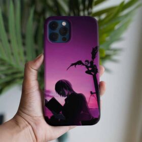 Death Note Ölüm Defteri Okyanus Baskılı Tasarımlı Silikon Telefon Kılıfı