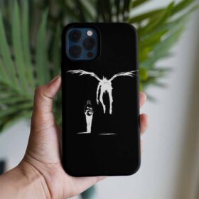 Death Note Yürüyüş Baskılı Tasarımlı Silikon Telefon Kılıfı