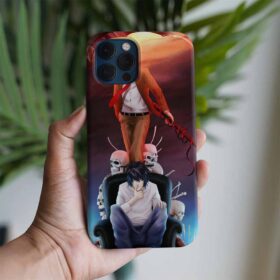 Death Note Oturan L Baskılı Tasarımlı Silikon Telefon Kılıfı