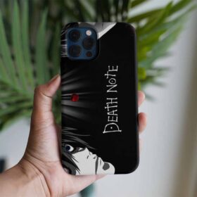 Death Note İnce Bakış Baskılı Tasarımlı Silikon Telefon Kılıfı