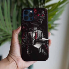 Death Note Ölüm Defteri Baskılı Tasarımlı Silikon Telefon Kılıfı