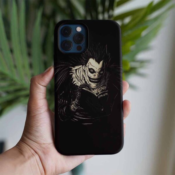 Death Note Ryuk Baskılı Tasarımlı Silikon Telefon Kılıfı