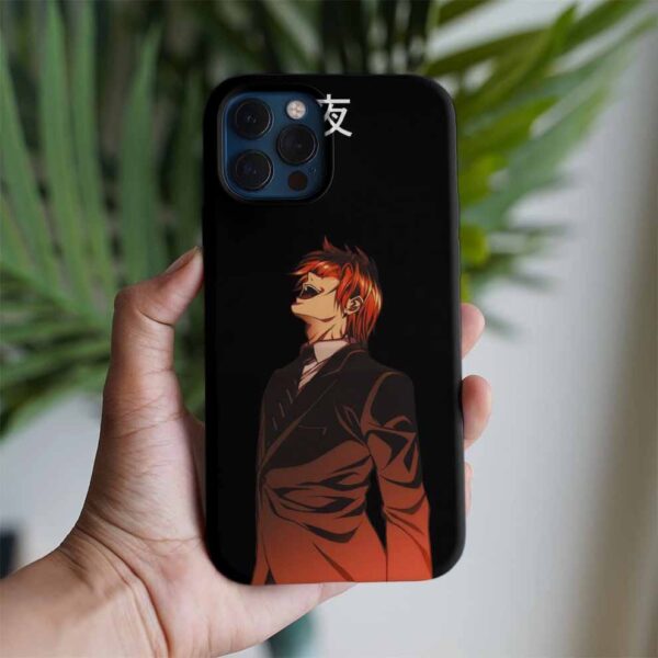 Death Note Haykıran Yağami Baskılı Tasarımlı Silikon Telefon Kılıfı