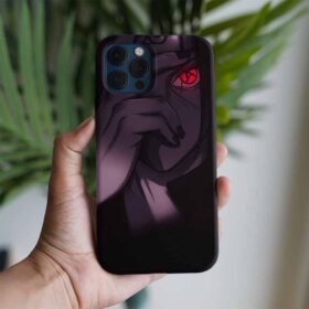 Naruto İthaci Uchiha Baskılı Tasarımlı Silikon Telefon Kılıfı