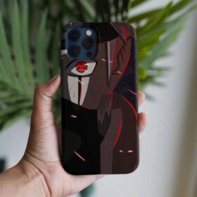 Naruto Gece Vakti Baskılı Tasarımlı Silikon Telefon Kılıfı
