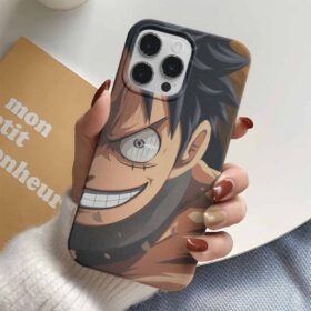 One Piece Monkey Luffy Baskılı Tasarımlı Silikon Telefon Kılıfı