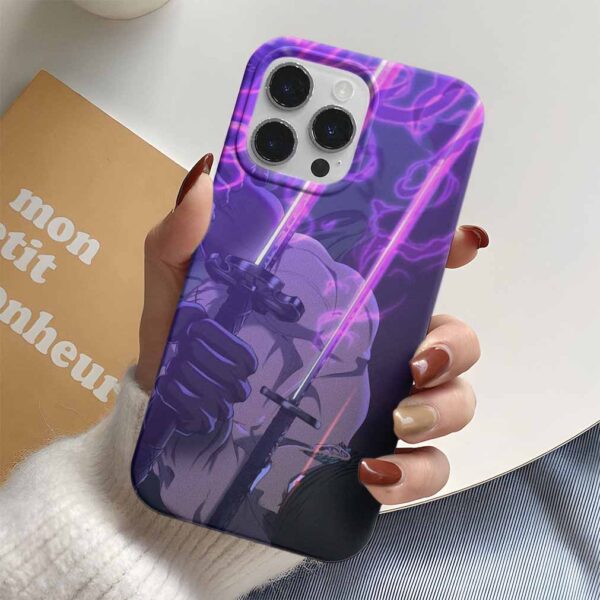 One Piece Kılıç Ustası Zozo Baskılı Tasarımlı Silikon Telefon Kılıfı