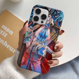 One Piece Kızgın Brook Baskılı Tasarımlı Silikon Telefon Kılıfı