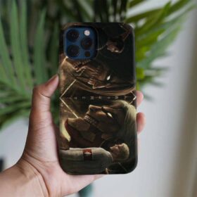 Attack On Titan Kavgası  Baskılı Tasarımlı Silikon Telefon Kılıfı