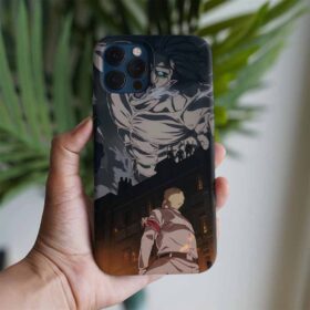 Attack On Titan Yok Edişi Baskılı Tasarımlı Silikon Telefon Kılıfı