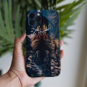 Attack On Titan Kızgın Titan Baskılı Tasarımlı Silikon Telefon Kılıfı
