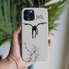Death Note Ryuk Sakura Baskılı Tasarımlı Silikon Telefon Kılıfı