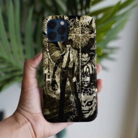 Death Note Karakterleri Baskılı Tasarımlı Silikon Telefon Kılıfı
