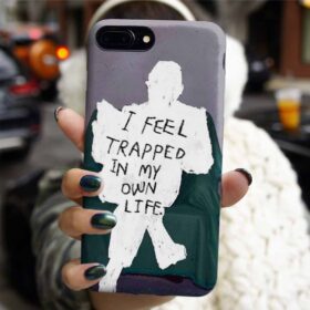 Own Life Gazete Okuyan Adam Tasarımlı Silikon Telefon Kılıfı