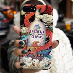 Sanatsal Absolut Tasarımlı Silikon Telefon Kılıfı
