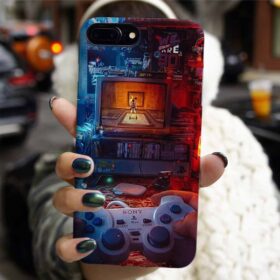 Joystick Games Tasarımlı Silikon Telefon Kılıfı