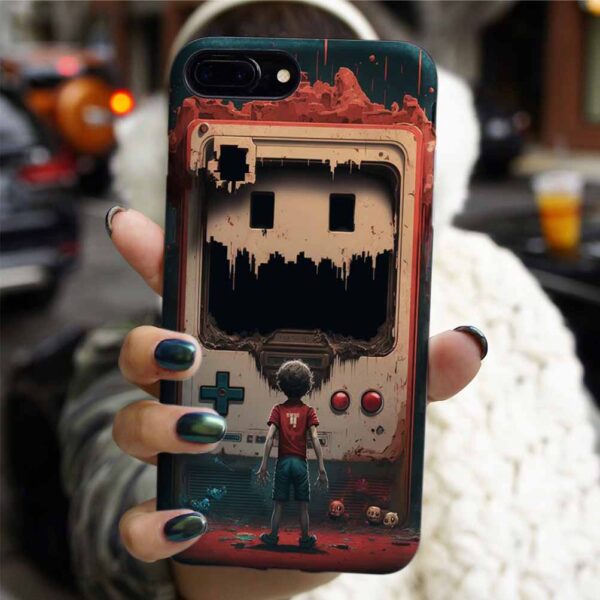 Büyük Nintendo Tasarımlı Silikon Telefon Kılıfı