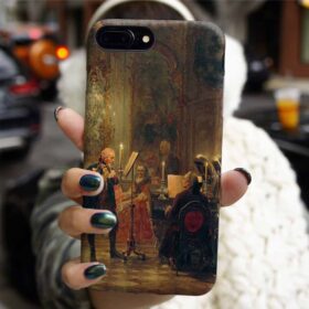 Orkestra Tablosu Tasarımlı Silikon Telefon Kılıfı