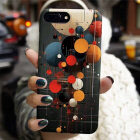 Renkli Toplar Tasarımlı Silikon Telefon Kılıfı