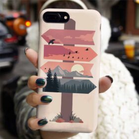 Sanatsal Tabela Tasarımlı Silikon Telefon Kılıfı