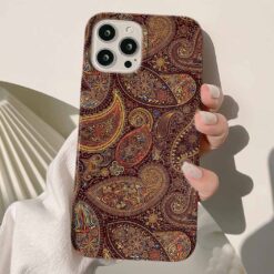 Parlak Motifler Tasarımlı Silikon Telefon Kılıfı