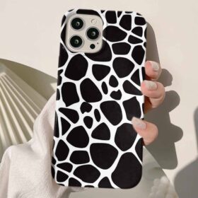 Çoklu İnek Deseni Tasarımlı Silikon Telefon Kılıfı