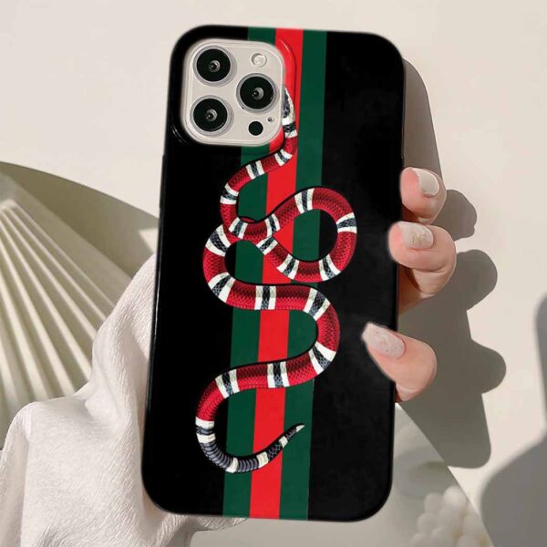 Gucci Snake Tasarımlı  Silikon Telefon Kılıfı
