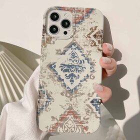 Eskitilmiş Duvar Deseni Tasarımlı Silikon Telefon Kılıfı