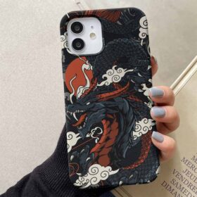 Naruto Ejderha Tasarımlı Silikon Telefon Kılıfı