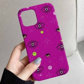Mutlu Gözler Tasarımlı Silikon Telefon Kılıfı