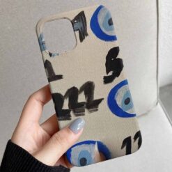 Şanslı Numaralar Tasarımlı Silikon Telefon Kılıfı