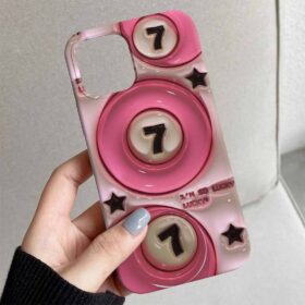Ben Çok Şanslıyım 777 Tasarımlı Silikon Telefon Kılıfı