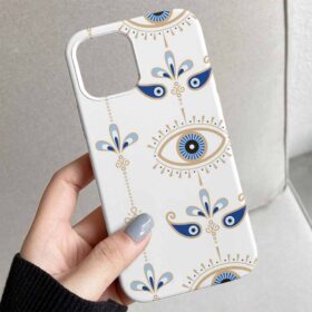 Göz Motivleri Tasarımlı Silikon Telefon Kılıfı