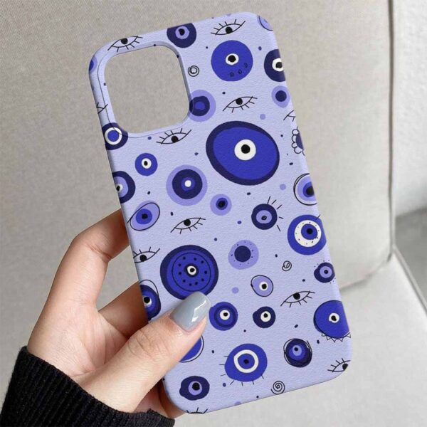 Nazar Gözler Tasarımlı Silikon Telefon Kılıfı