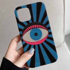 Retro Eye Tasarımlı Silikon Telefon Kılıfı