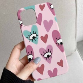 Yere Bakış Tasarımlı Silikon Telefon Kılıfı