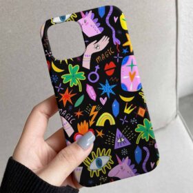 Büyülü İnanışlar Tasarımlı Silikon Telefon Kılıfı