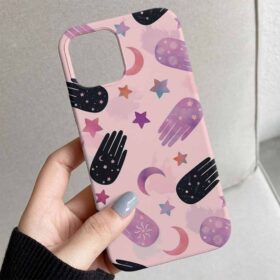 Yıldızlı Korunma Tasarımlı Silikon Telefon Kılıfı