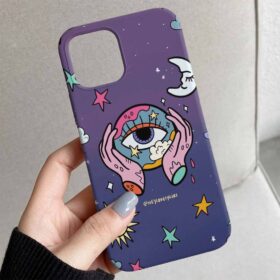 Gezegen Göz Tasarımlı Silikon Telefon Kılıfı