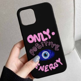 Sadece Pozitif Enerji Tasarımlı Silikon Telefon Kılıfı