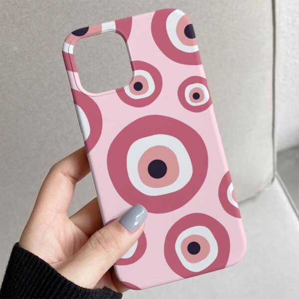 Pembe Koruma Tasarımlı Silikon Telefon Kılıfı