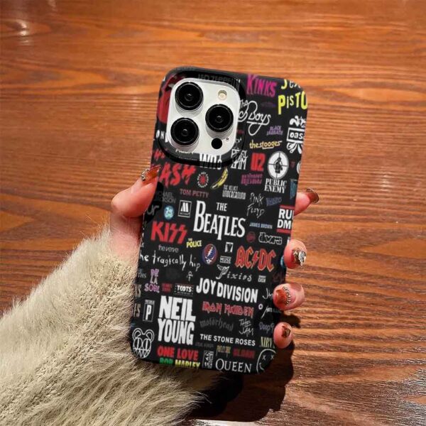 Beatles Baskılı  Silikon Telefon Kılıfı