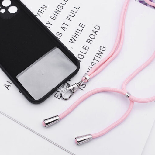 Pembe Telefon Boyun Askısı - Görsel 3