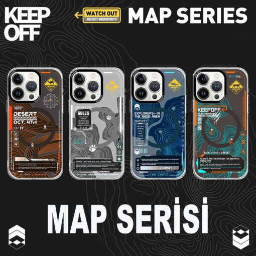 Keep Off Map Magsafe Kapak